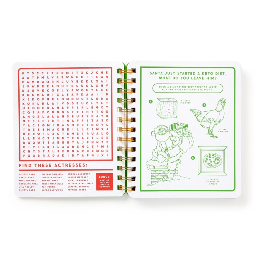 Beyond Bored at the Holidays: An Adult Activity Book