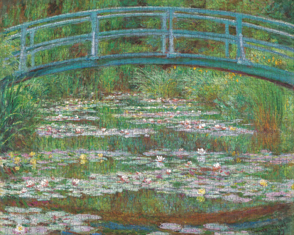 Monet Japanese Footbridge Puzzle