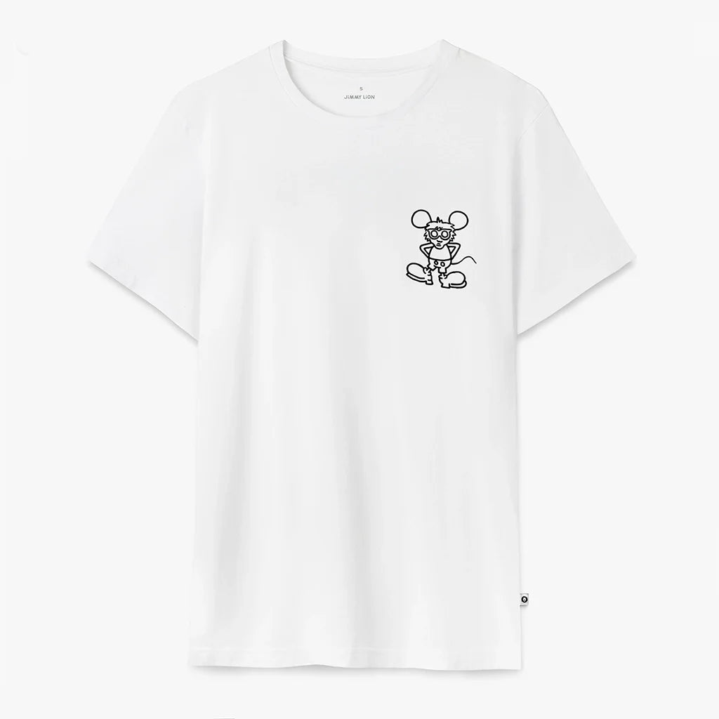 Keith Haring x Jimmy Lion Andy Mouse Tee