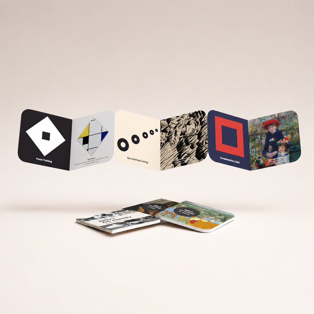 Baby's Art Journey: 4 Book Accordion Set