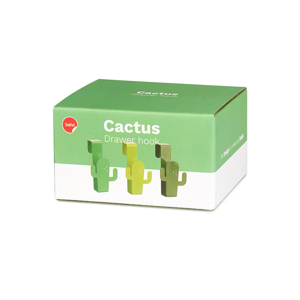 Set of Cactus Drawer Hooks