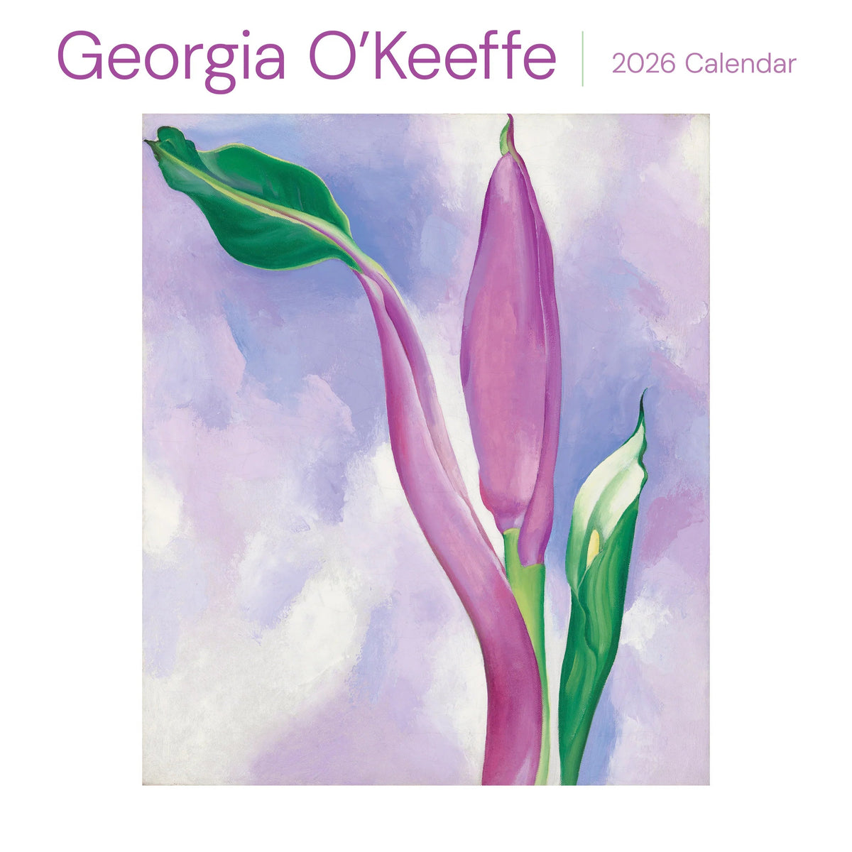 Calendrier mural 2026 de Georgia O&#39;Keeffe