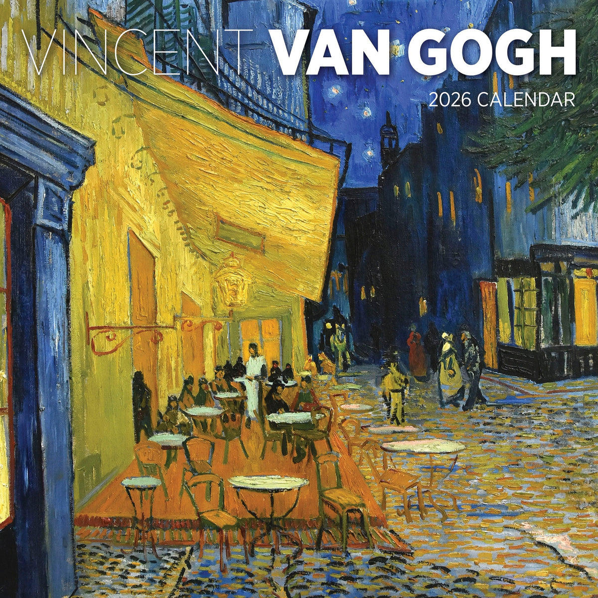 Calendrier mural 2026 de Vincent Van Gogh