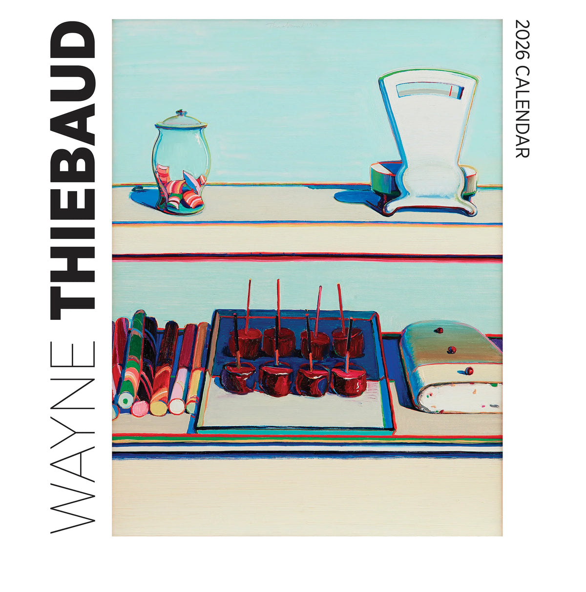 Calendrier mural 2026 de Wayne Thiebaud