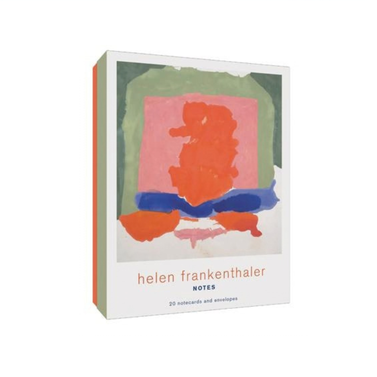 Tarjeta de notas Frankenthaler Primavera exuberante