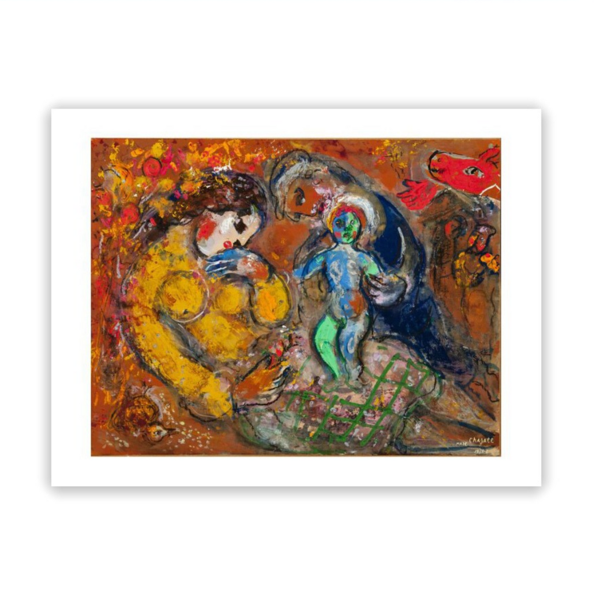 Marc Chagall "Holy Family" Made-to-Order Print (Copy)