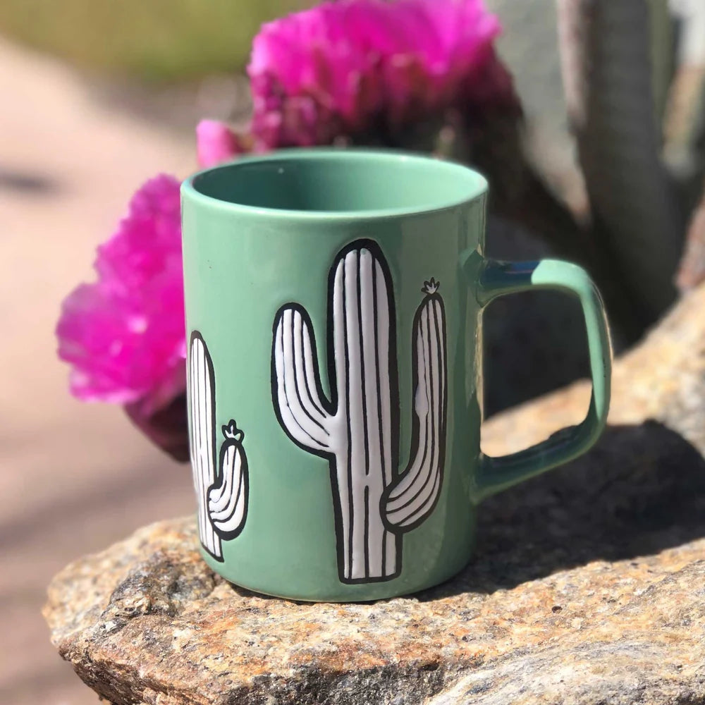 Cuppa Color Jade Cactus Mug