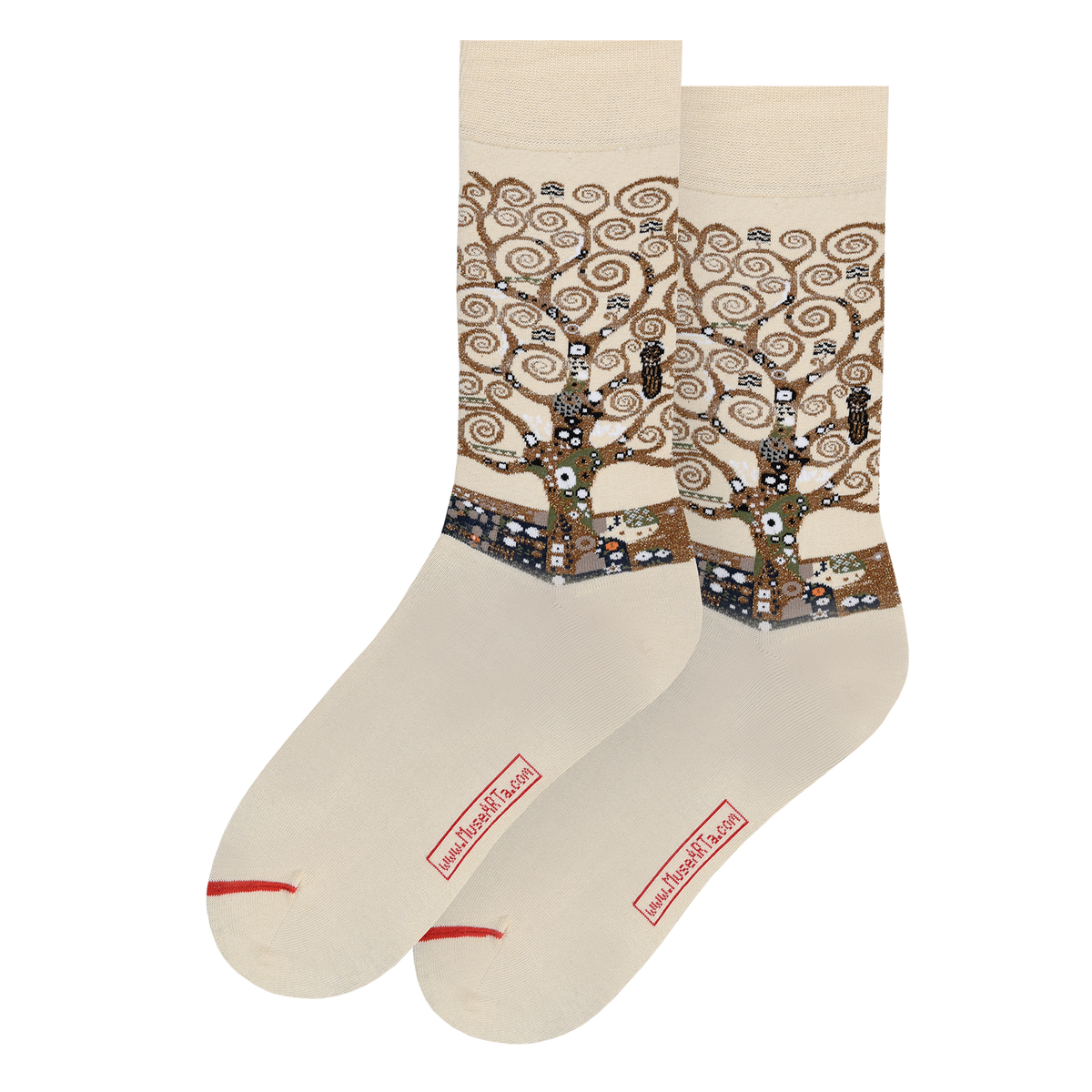 Gustav Klimt Tree of Life Socks