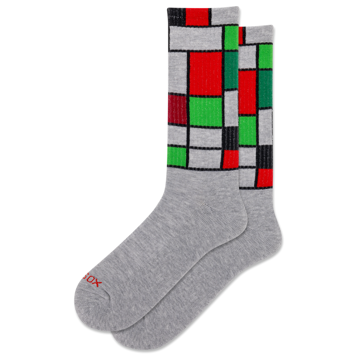 Holiday Mondrian Socks