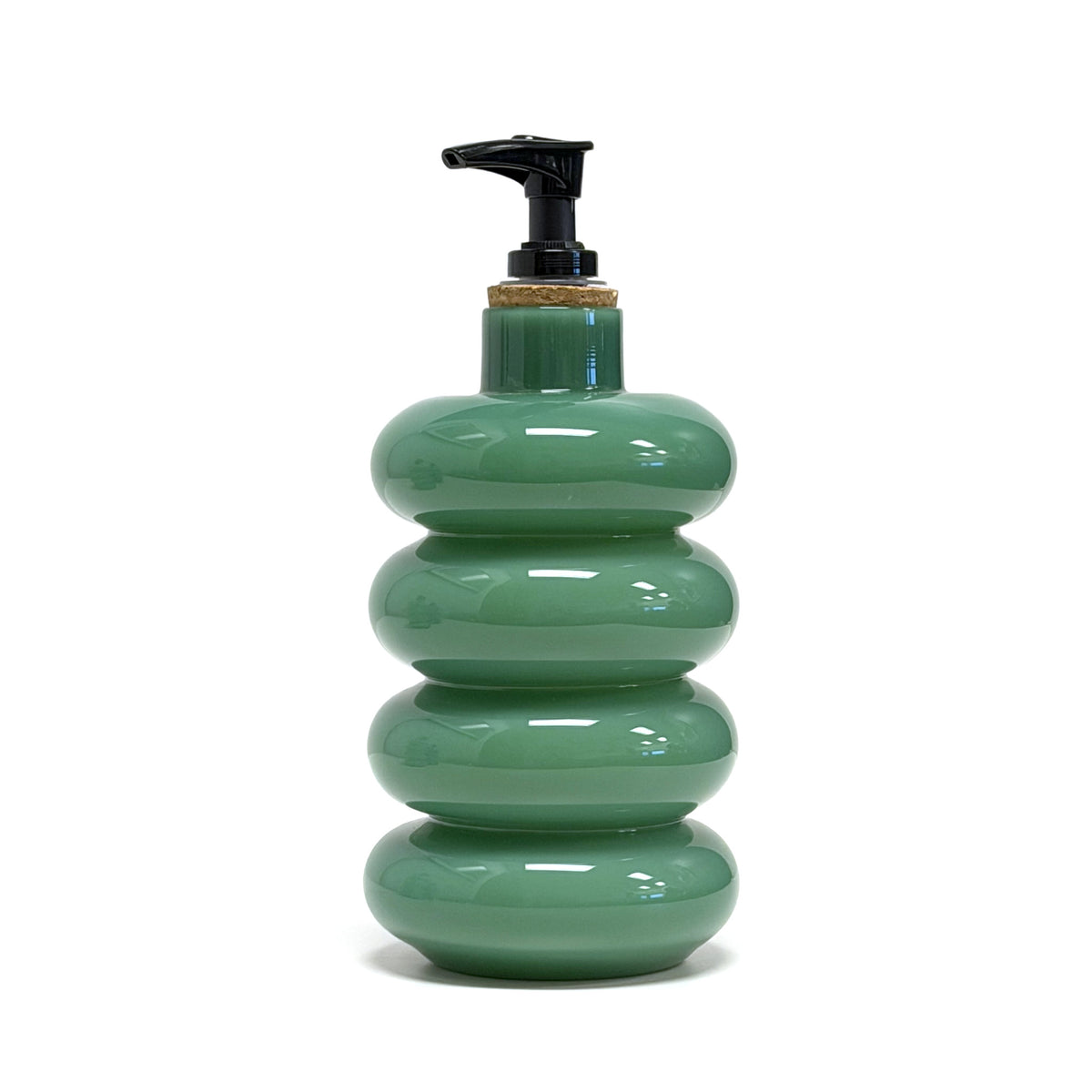 Primitive Glass Bubble Soap Dispensers