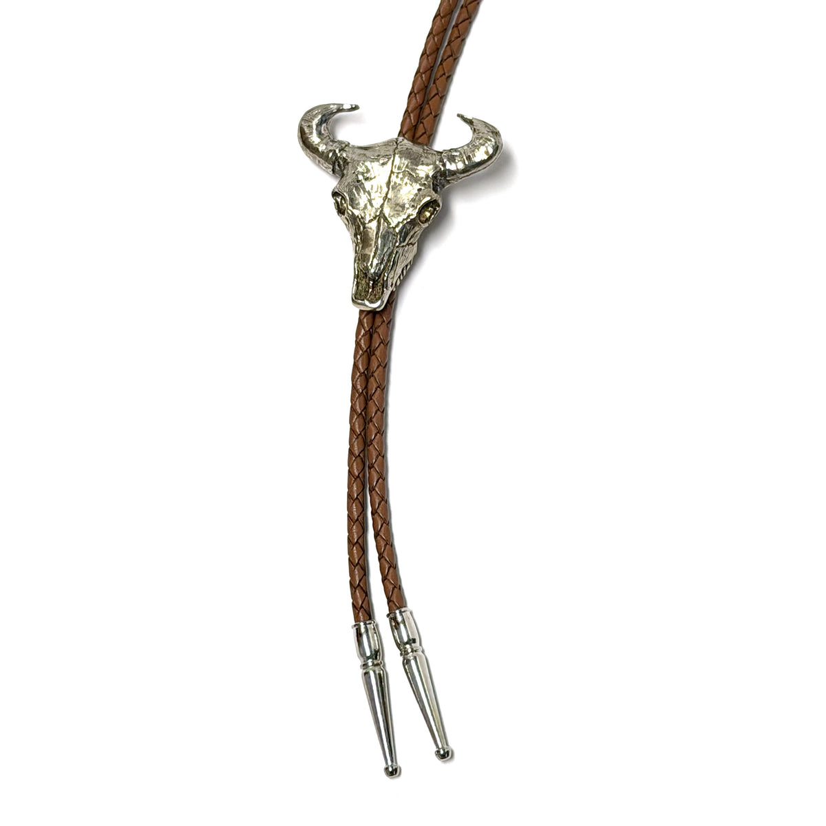 Bull Skull Bolo Tie