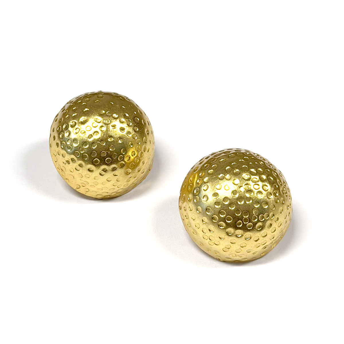 Large Luna Orb Stud Earrings