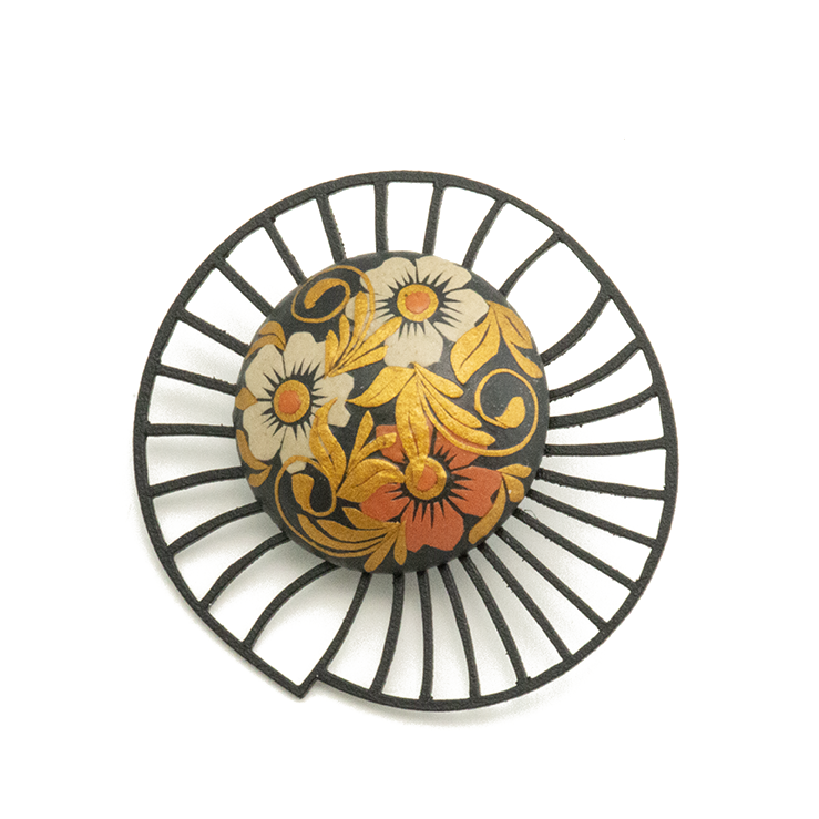 Caracola Brooch