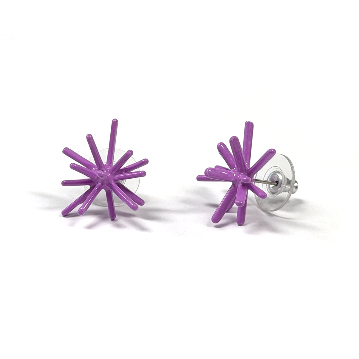 Sputnik Post Earrings