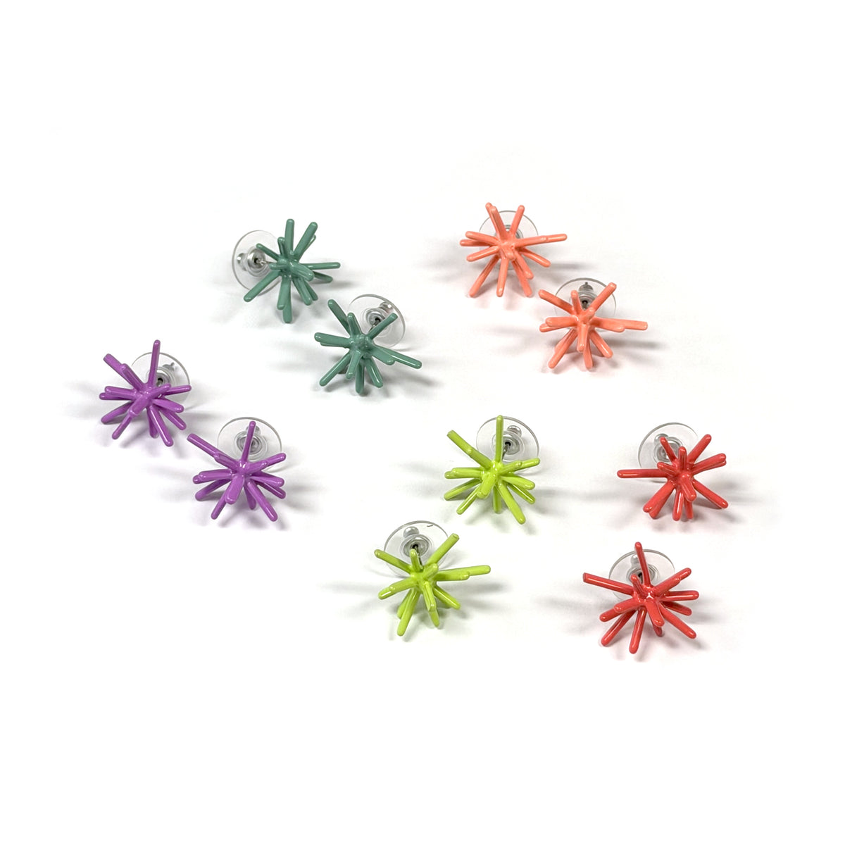 Sputnik Post Earrings