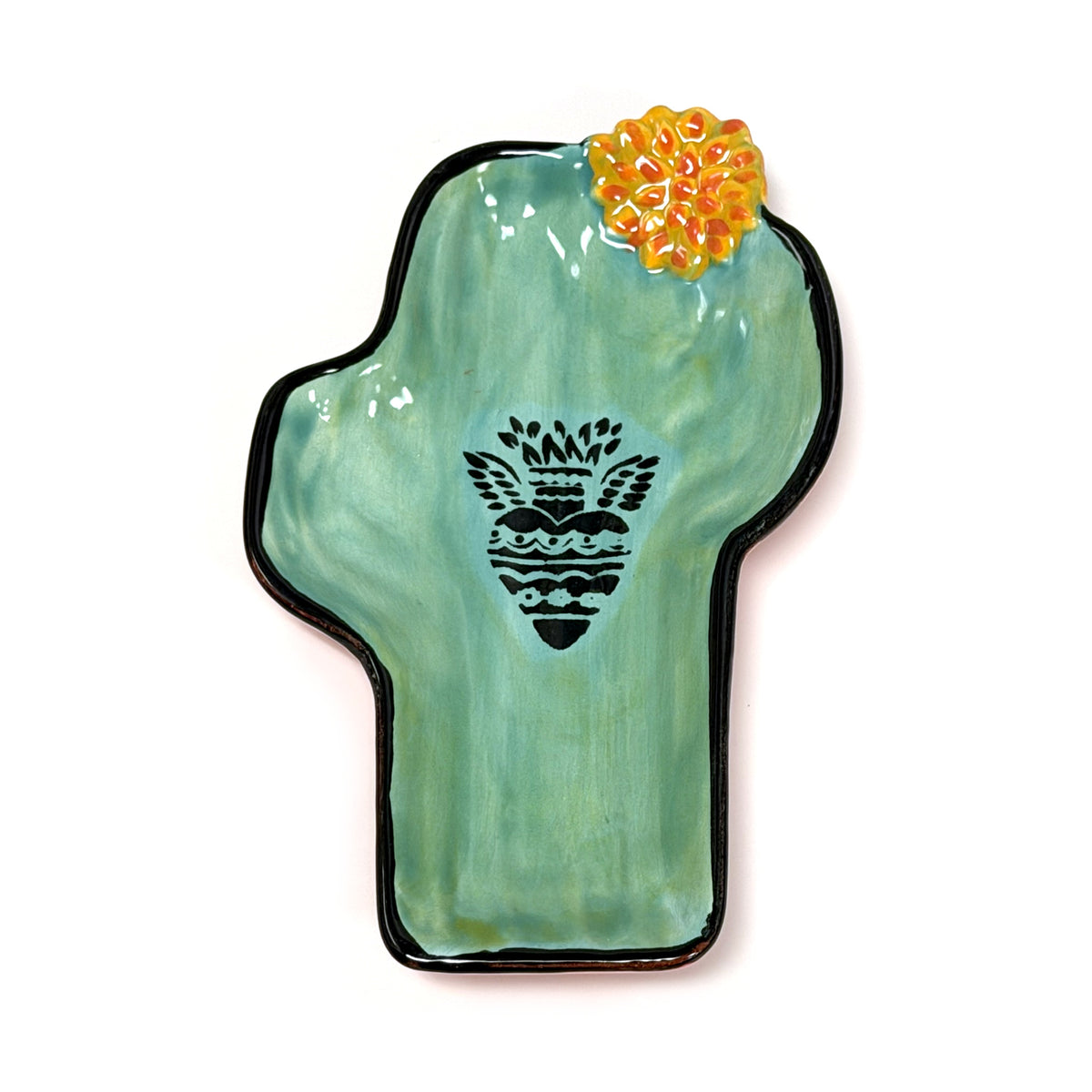 Adornos de corazón de cactus de Crafty Chica