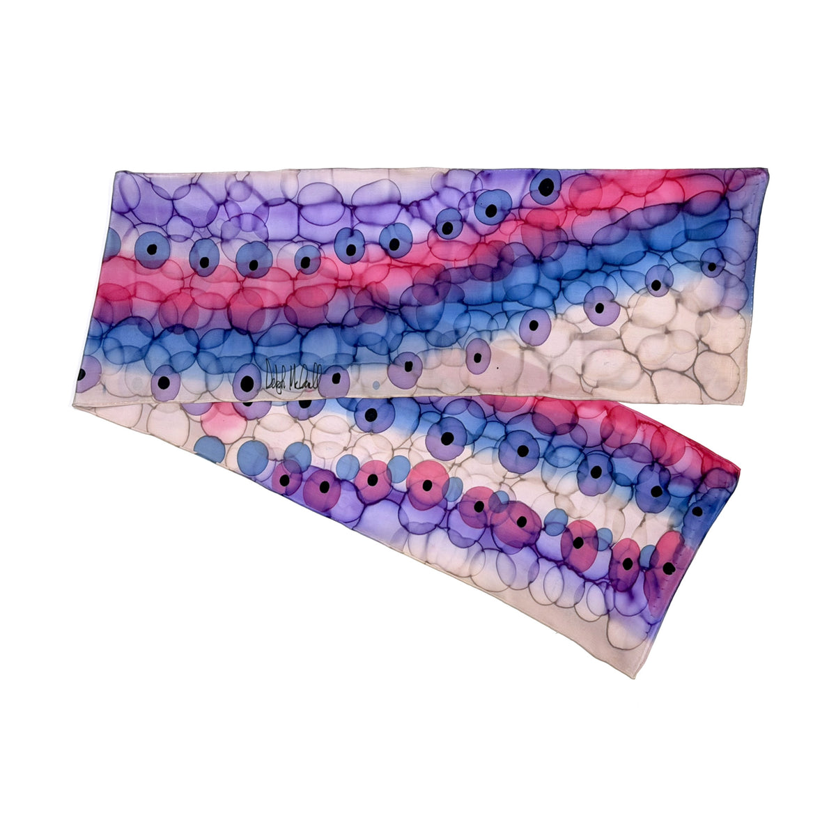 Petits foulards peints à la main de Deboragh McDonnell