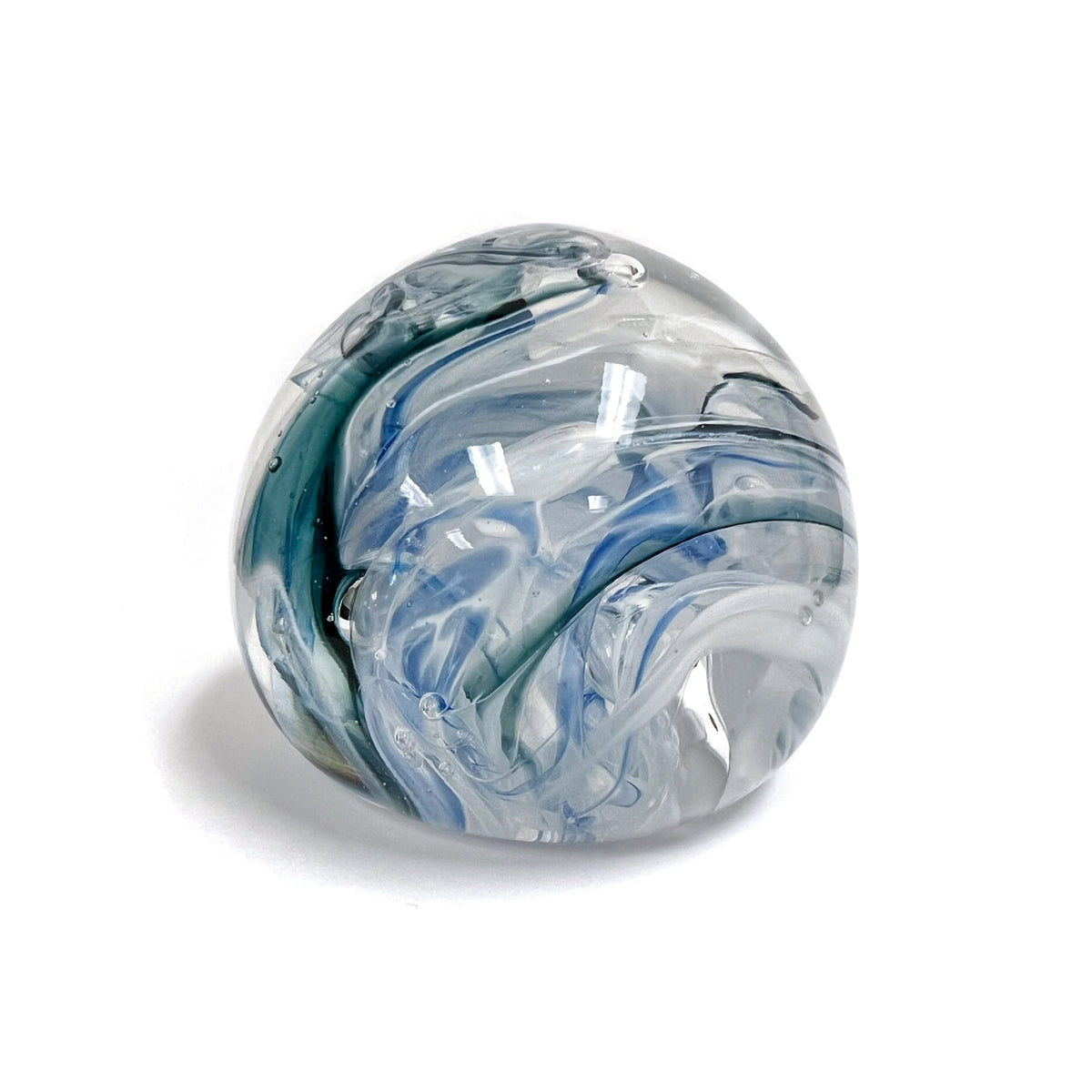 Chris Klein Sphere Glass Paperweights