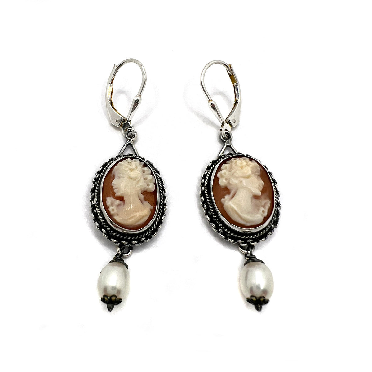 Cameo Earrings