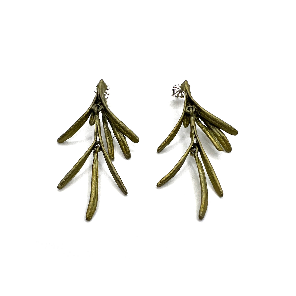 Rosemary Short Dangle Post Earrings