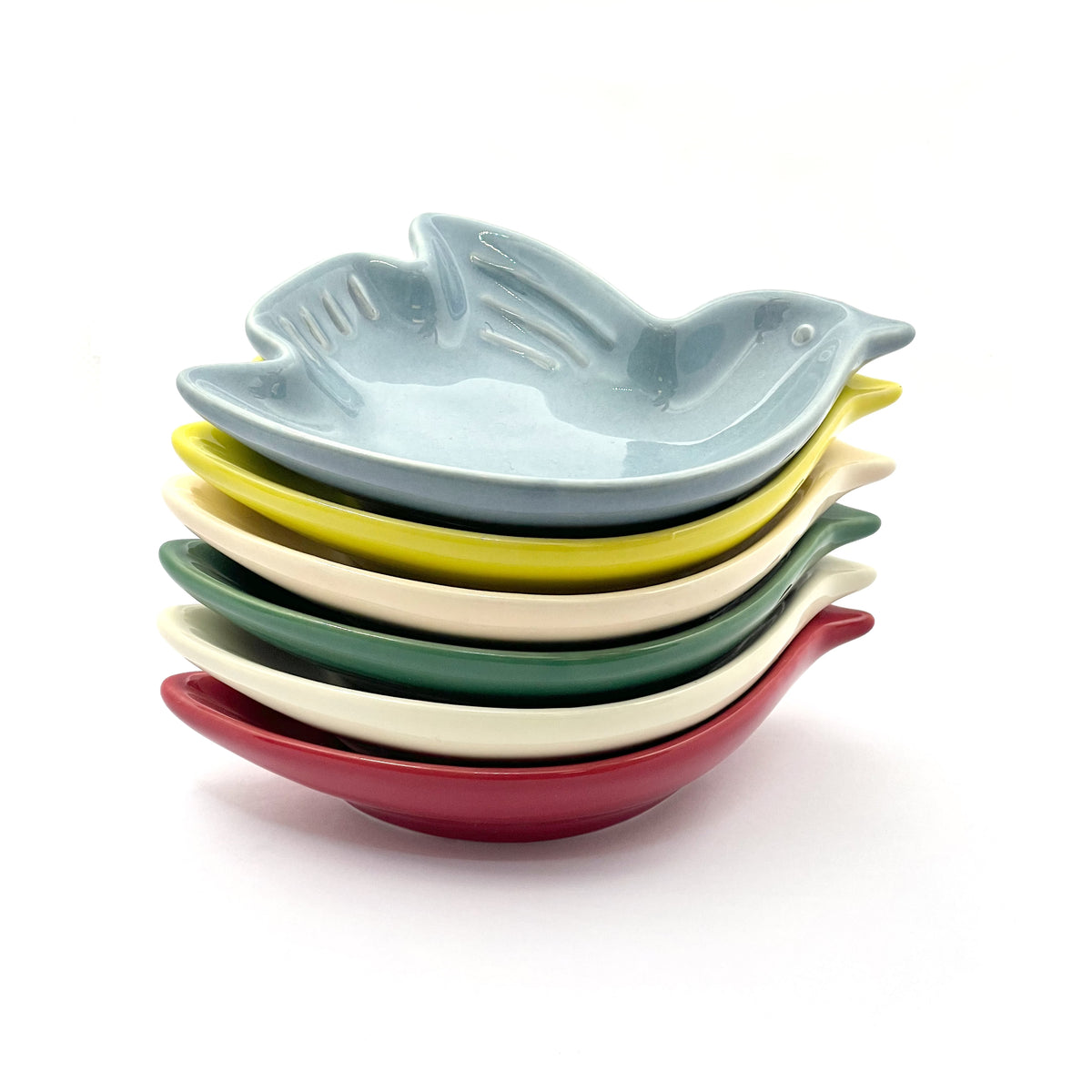 Bird Shaped Ceramic Pinch Bowls