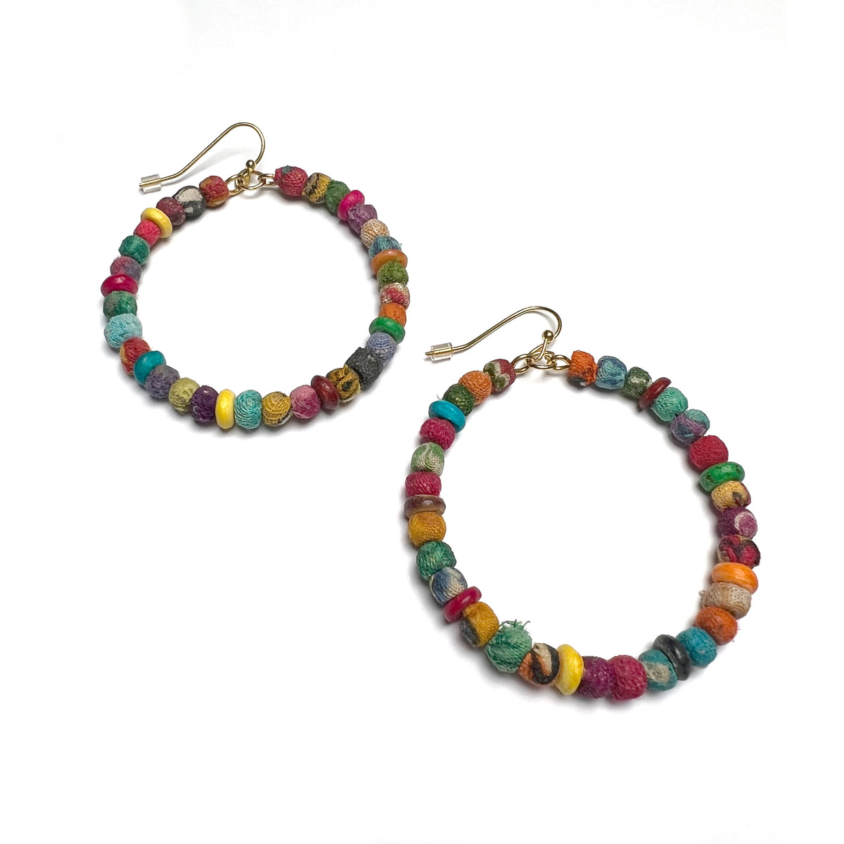 Kantha Milieu Color Hoops