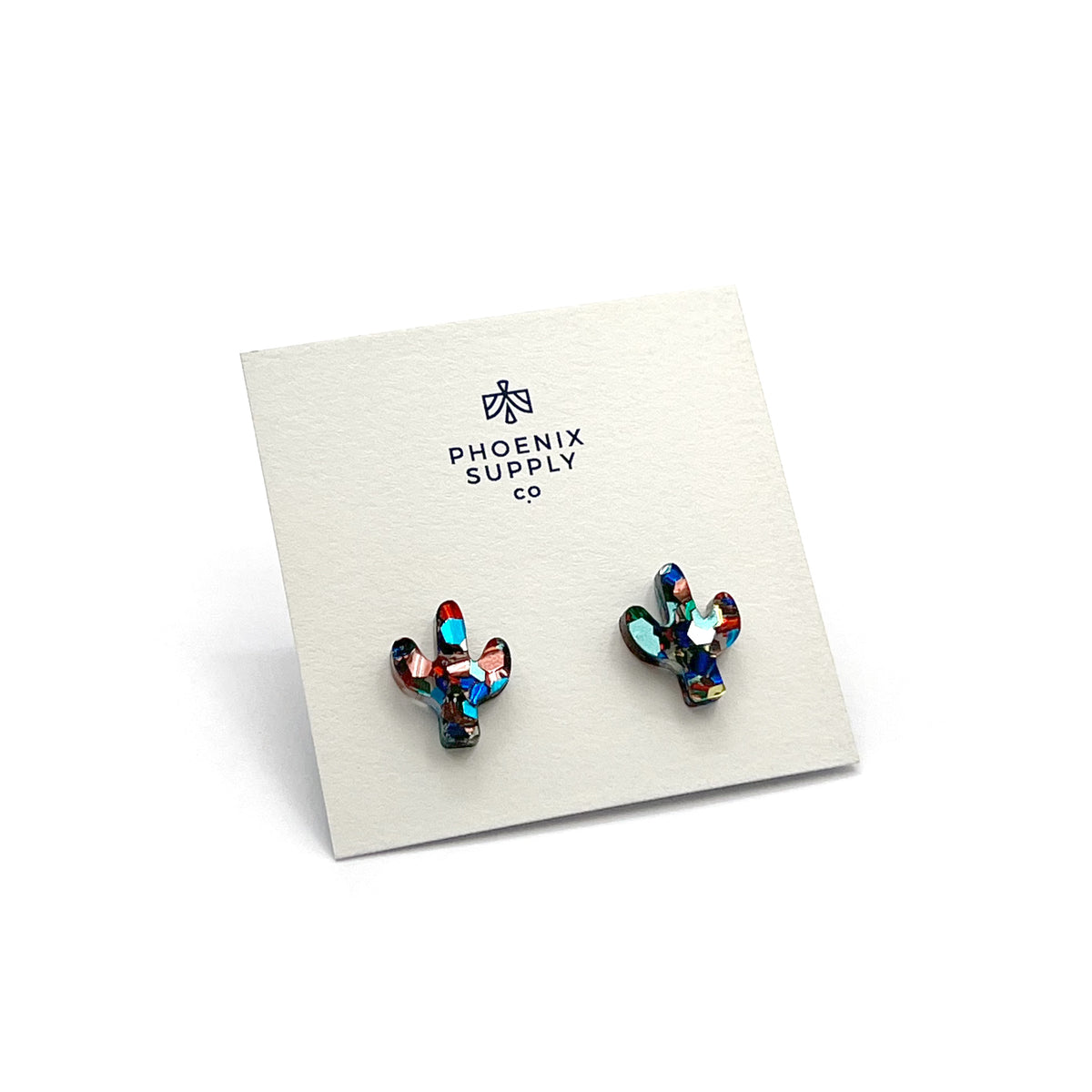 Cactus Stud Earrings