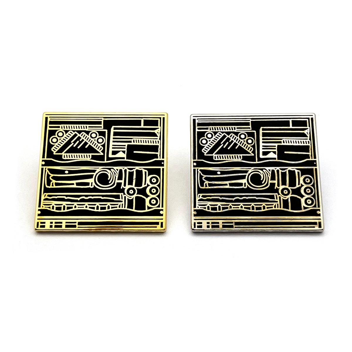 Louise Nevelson Lapel Pins