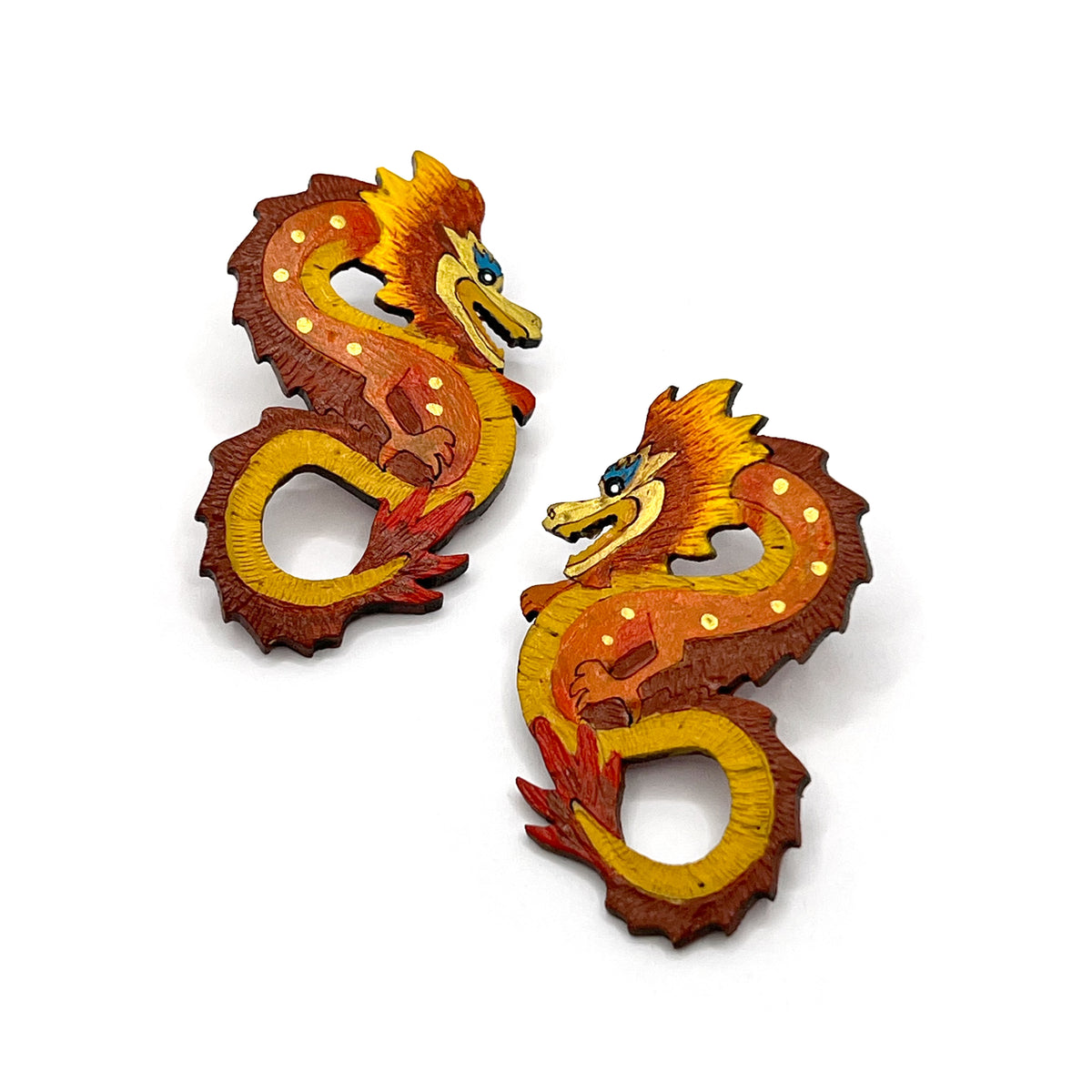 Dragon Earrings