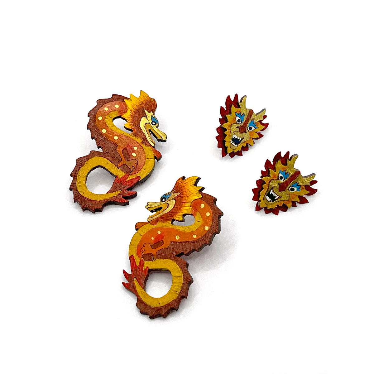 Dragon Earrings