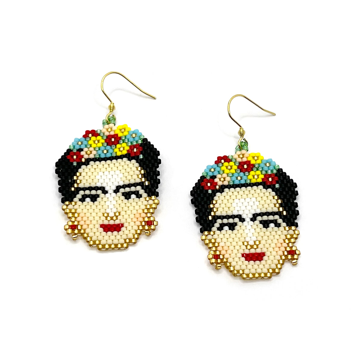 Beaded Frida Earrings