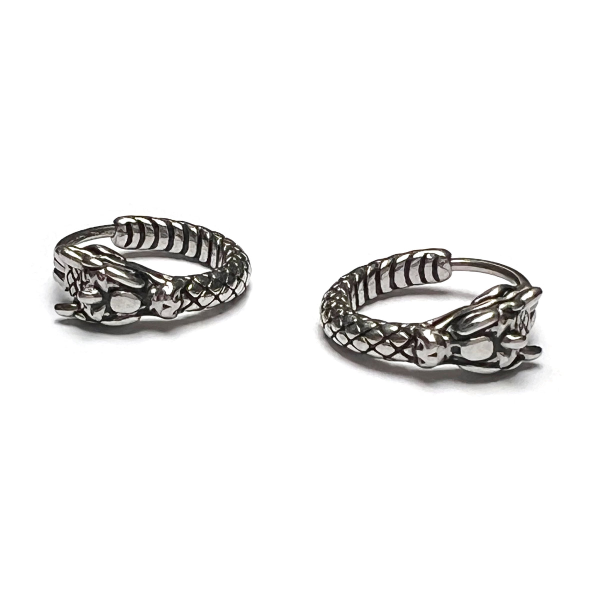 Dragon Hoop Earrings