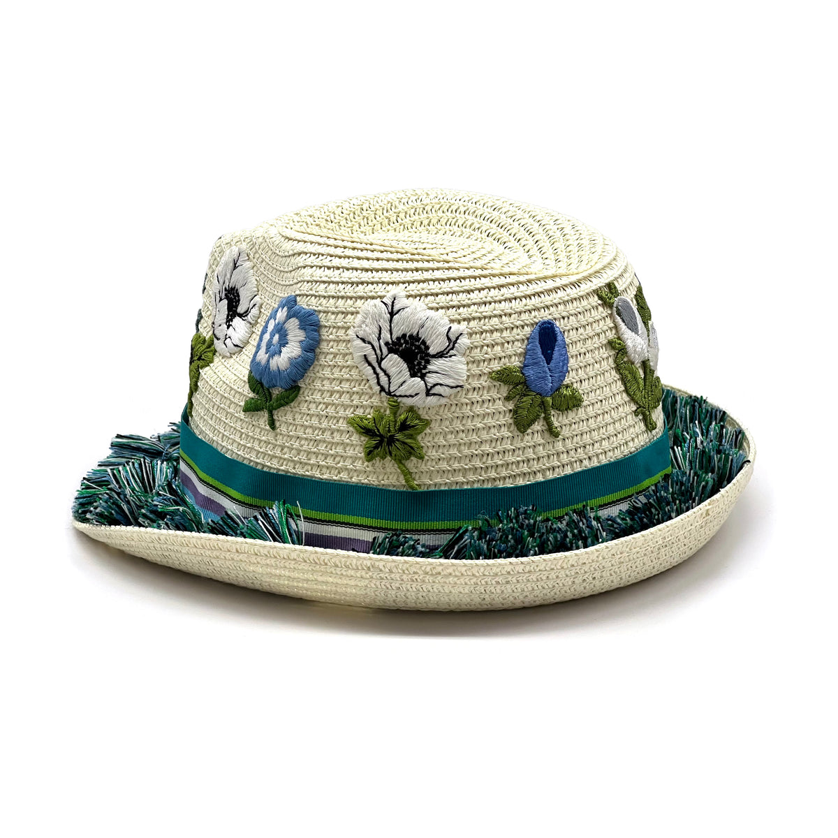Anna Sui Spring 2025 Fedora Hats