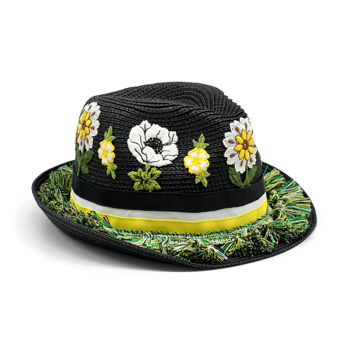 Anna Sui Spring 2025 Fedora Hats