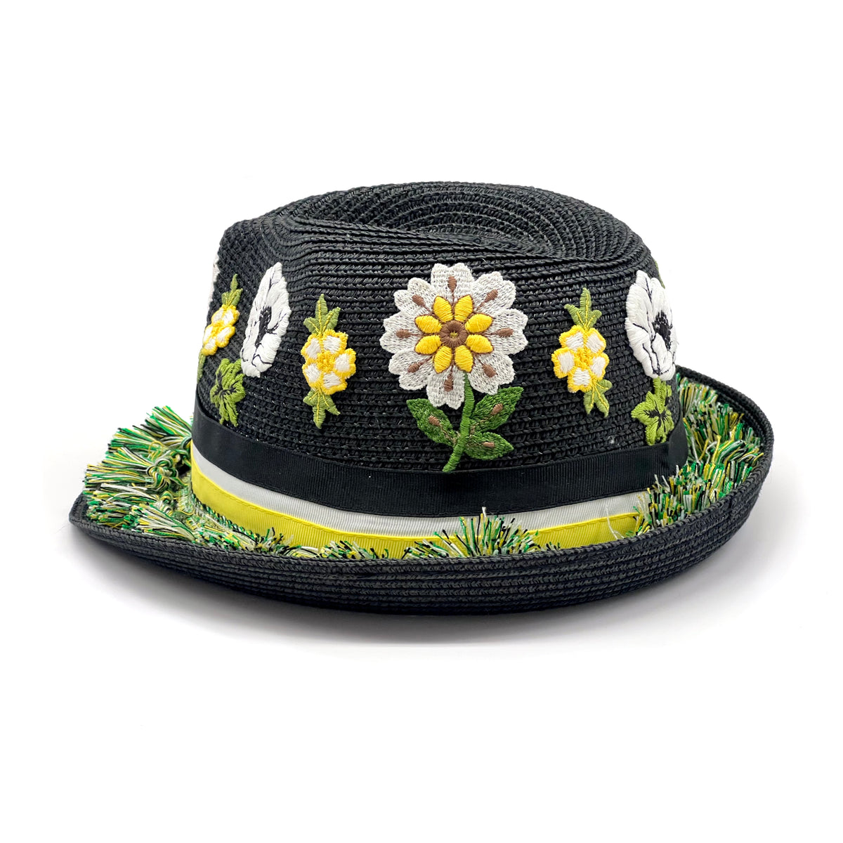 Anna Sui Spring 2025 Fedora Hats
