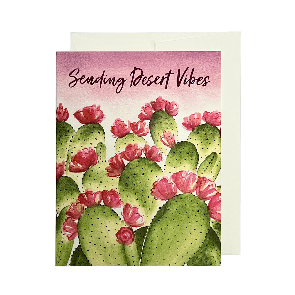 Sending Desert Vibes Greeting Card
