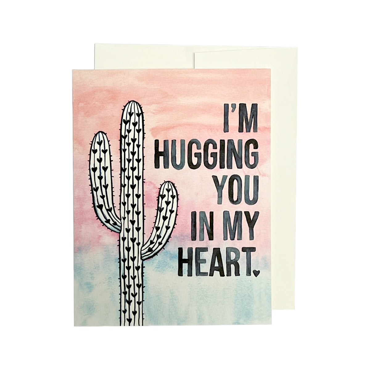 Hug You in My Heart Greeting Card