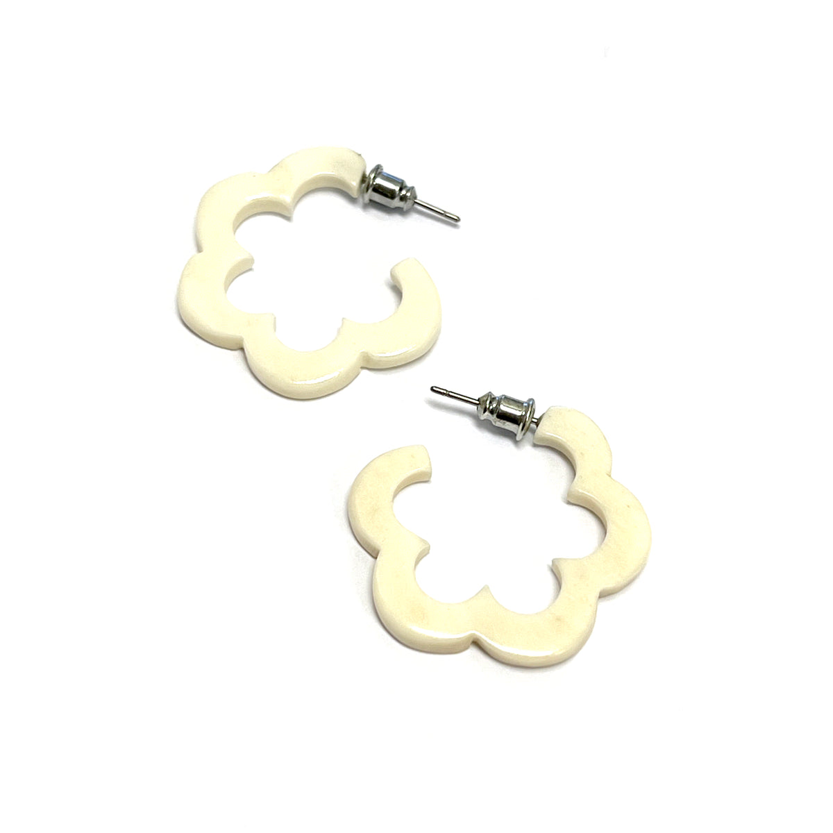 Daisy Hoop Earrings