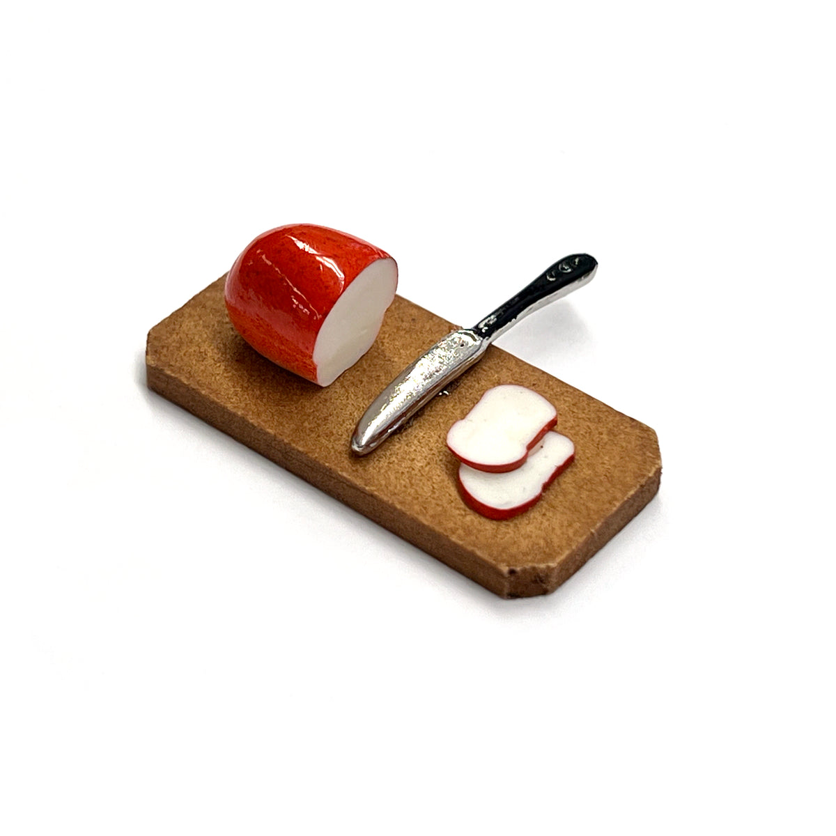 Miniature Bread on Wood Cutting Board