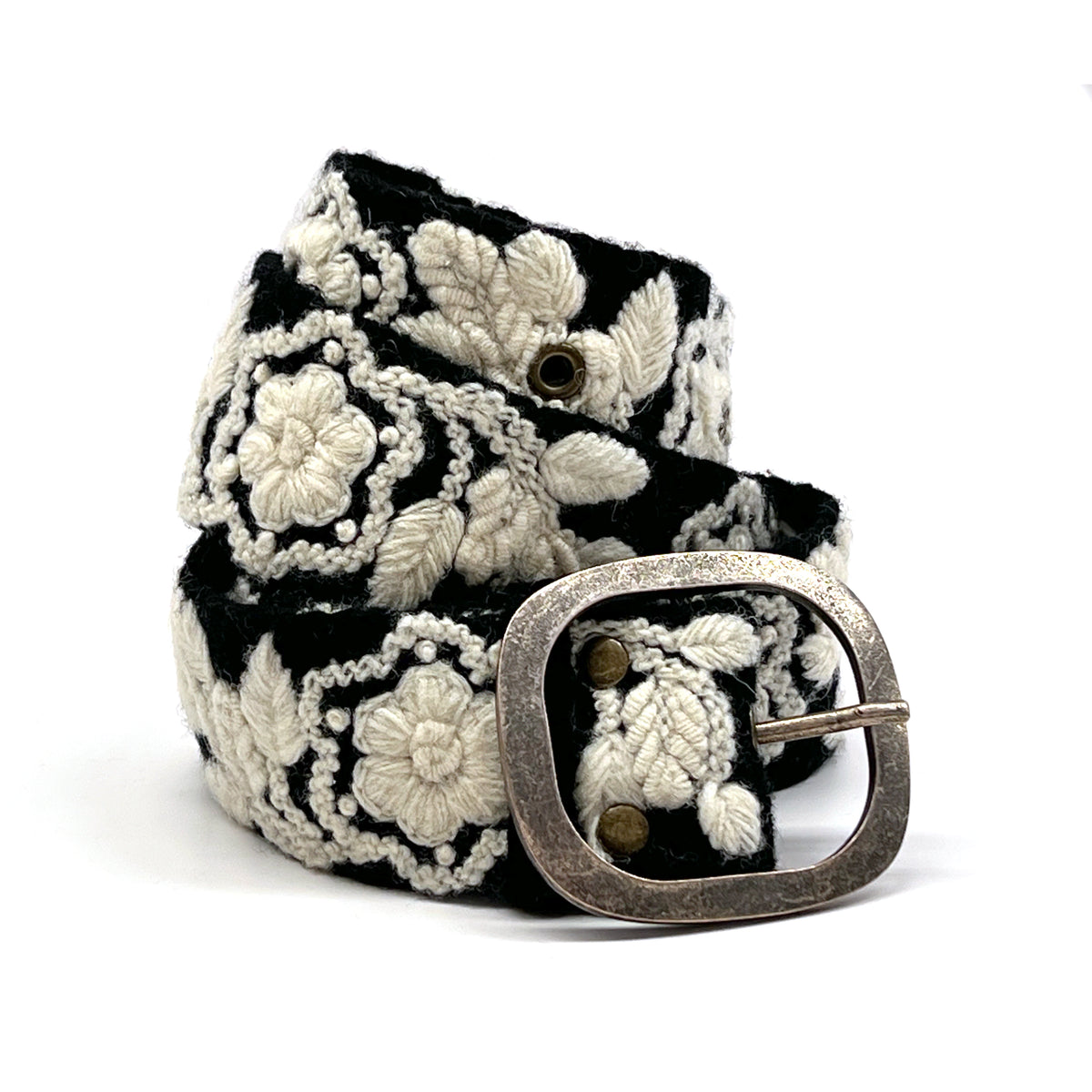 Embroidered Wool Belts