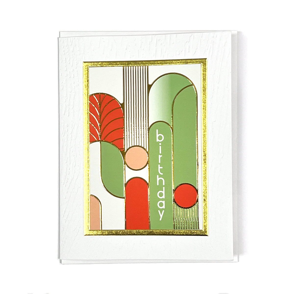 Deco Birthday Greeting Card