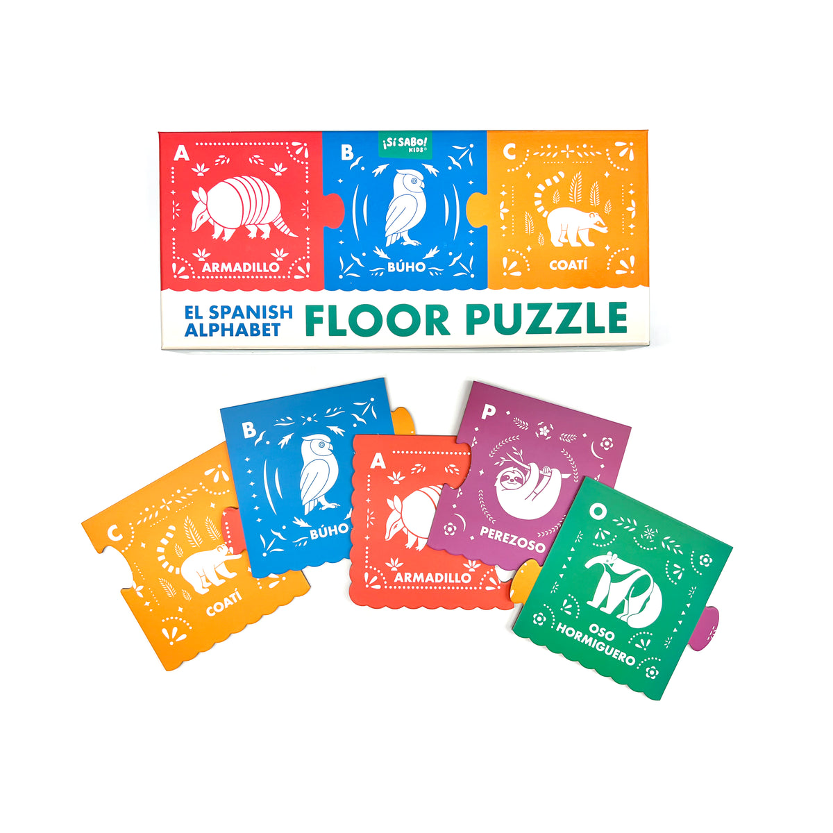 El Spanish Alphabet Jumbo Floor Puzzle