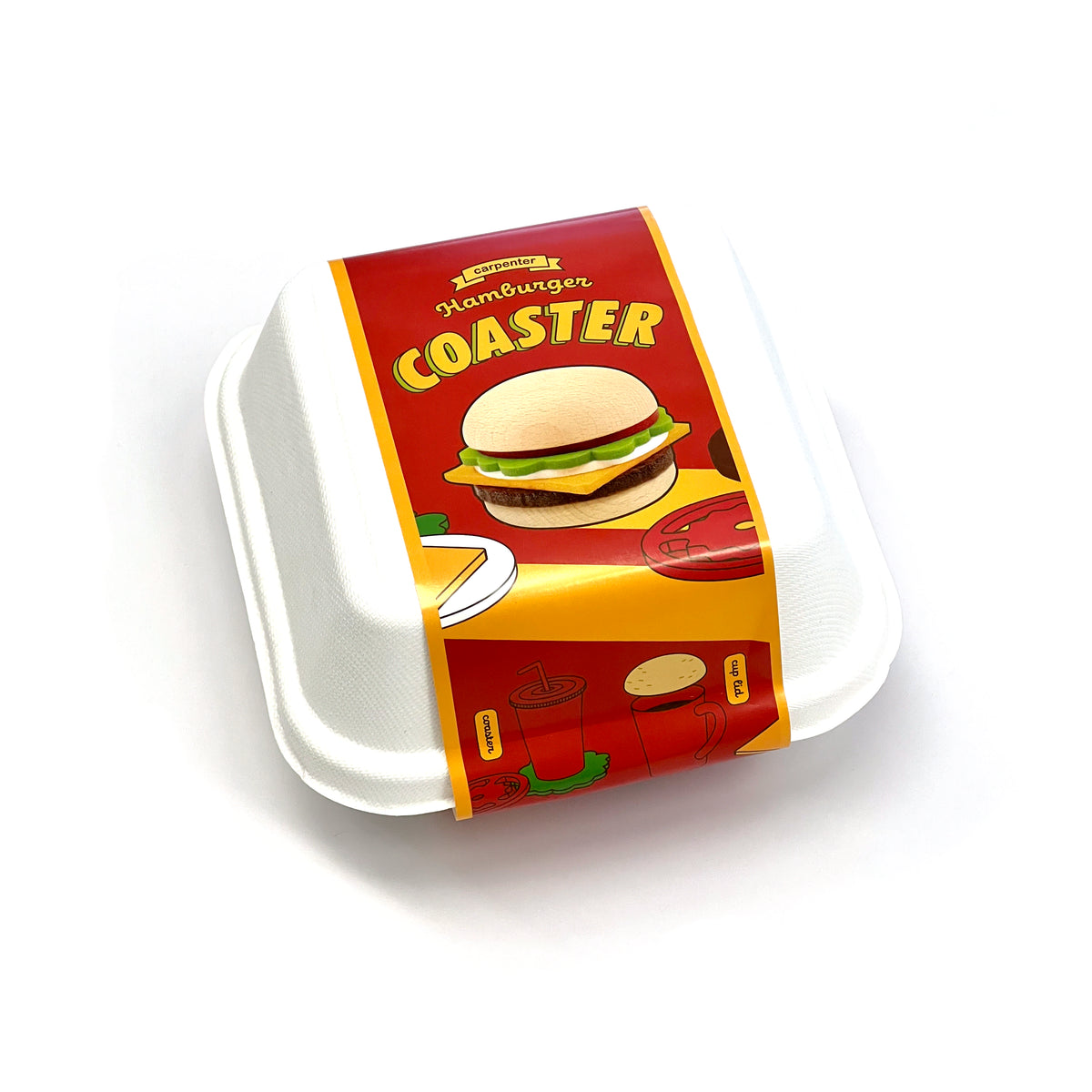 Hamburger Coaster Set