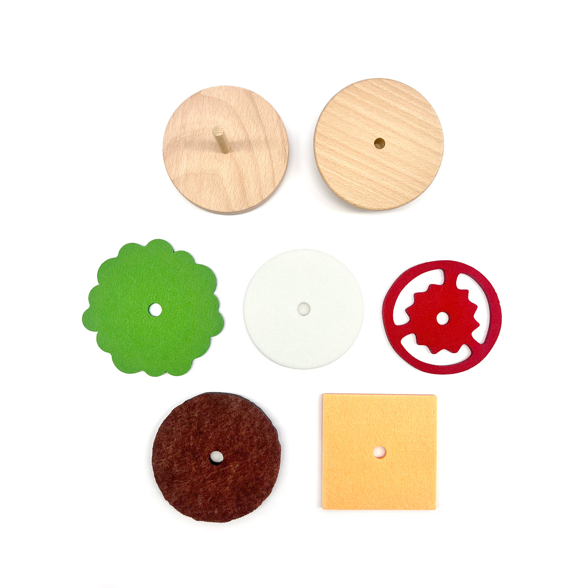 Hamburger Coaster Set