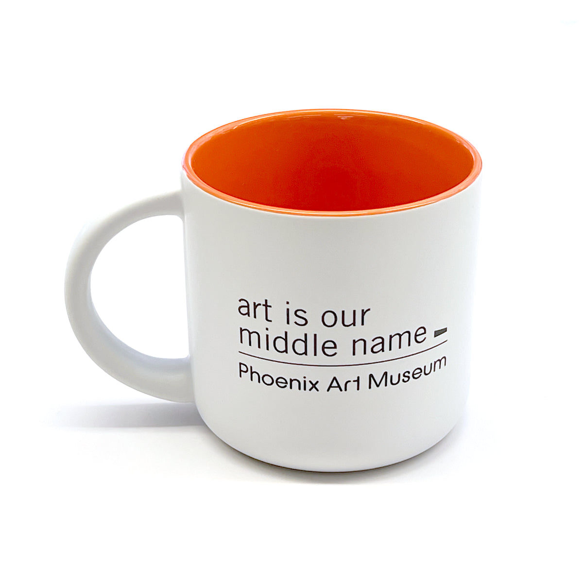 Art is Our Middle Name Color Mug