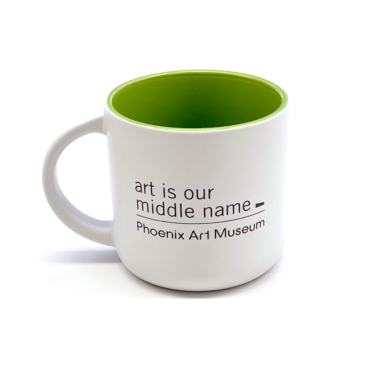 Art is Our Middle Name Color Mug