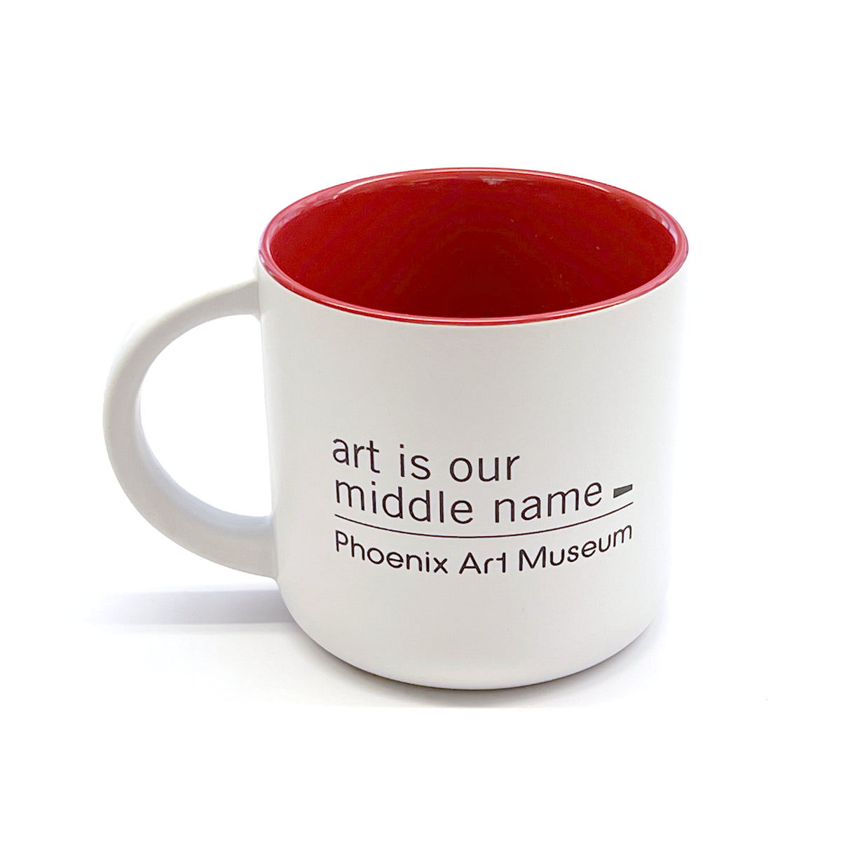 Art is Our Middle Name Color Mug