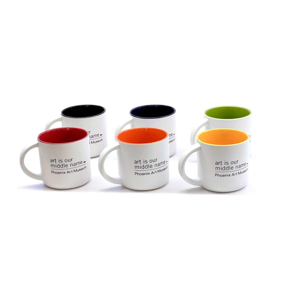 Art is Our Middle Name Color Mug