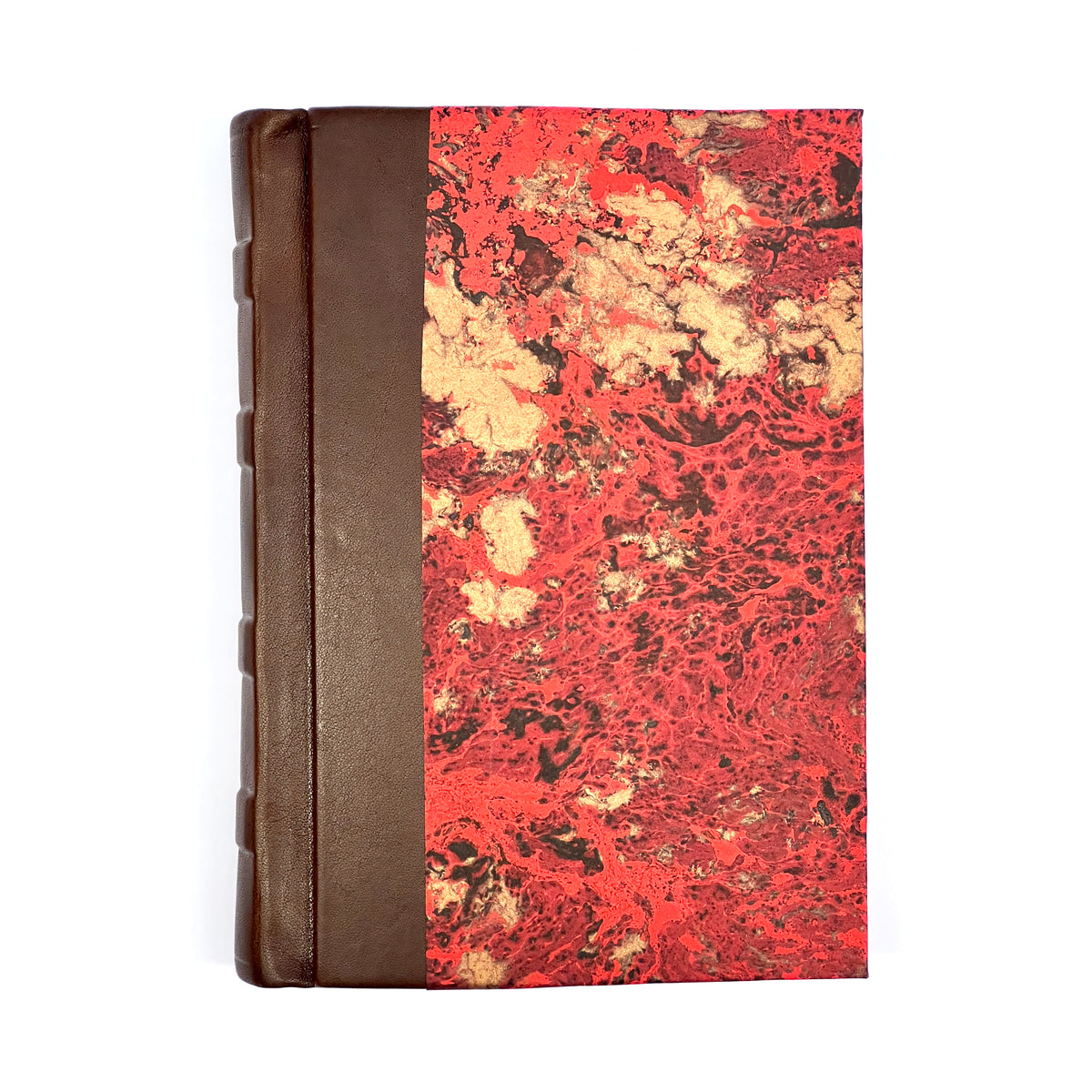 Leather &amp; Marble Journal Book