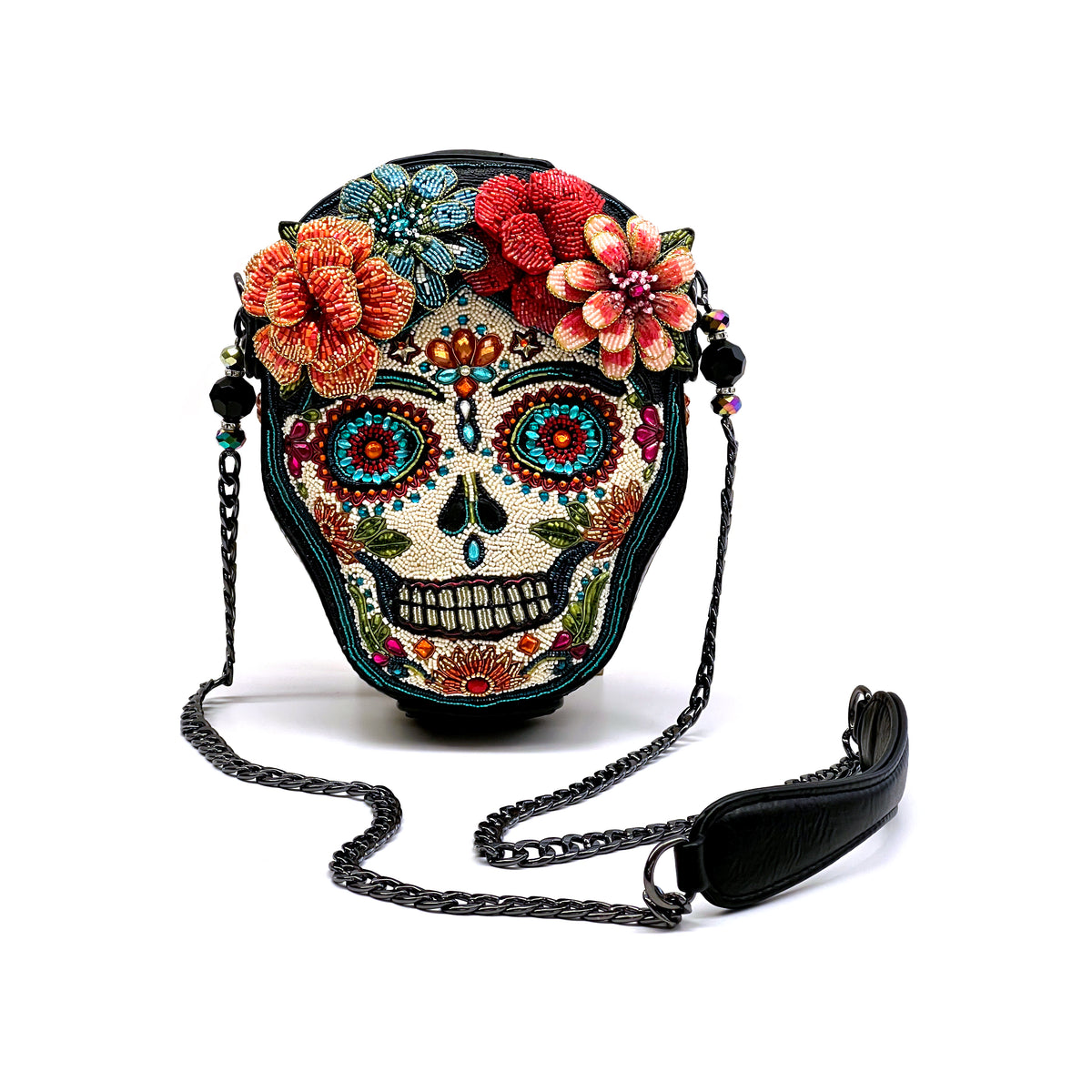 Mary Frances Bella Noche Beaded Crossbody Bag